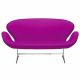 Arne Jacobsen Style Swan Sofa - 2 Seater