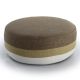 Allsorts round ottoman - Short