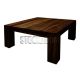 Azure Recycled Solid Elm Wood Coffee Table