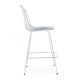Bertoia Style Wire Bar Stool with Pad