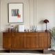 Barta Solid Oak Wood Storage Cabinet / Sideboard