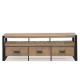 Belenus Plywood Industrial Style 3 drawers TV Cabinet