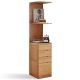 Belle Scandinavian Solid Oak Corner Cabinet
