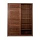 Benti Solid Oak Sliding Door Wardrobe