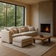 Berti Fabric Feather Down Sofa - 3 Seater