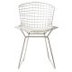 Bertoia Style Wire Chair with Pad - Premium Version