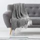 Bold Rhombus Throw - Black