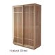 Hughes Solid Oak Sliding Door Wardrobe