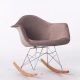 Stockroom Upholstered Fabric RAR Rocking Armchair 