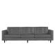 Copenhagen Leather Sofa - 3 Seater