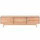 Kristen Solid Oak Wood TV Cabinet - Large
