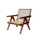 Damyanti Indian Style Rattan Woven Lounge Chair
