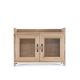 Dan Solid Fir Wood Mini Display Cabinet