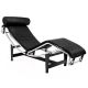 LE CORBUSIER LC4 STYLE CHAISE LOUNGE
