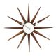 Nelson Style Sunburst Clock