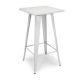 Xavier Pauchard Tolix Style Square Bar Table / High Table