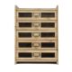 Edmund Solid Fir Wood Mini Chest of 5 Drawers
