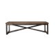 Trenton Industrial Loft Wood Bench