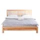 Ronney Solid Oak Wood Bed - More Sizes