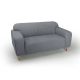 Stockroom Camden Fabric Sofa - 2 Seater