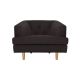 Stockroom  Albert Fabric Lounge Chair and Single Seater Sofa