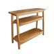 Parastu Solid Oak Wood Console Table