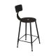 Whitney Metal Industrial Stool
