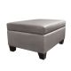 Rosalind Leather Storage Ottoman
