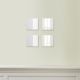 Stockroom  Square Wall Mirror - 20cm - Set of 4