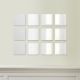 Stockroom  Square Wall Mirror - 20cm - Set of 12