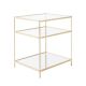 Sylvie Style Glass Side Table