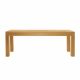 Stockroom  Liberty Solid Wood Bench - Oak Finish - More Sizes