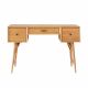 Ulysse Wood Desk - Oak Finish