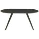 Leonor Style Dining Table - Black