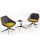 Ezra Dual Tone Side Chair Lounge Chair / Side Chair