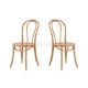 Thonet Style Dining Chair - Timber (Two chair in a set)