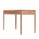 Annika Solid Wood Desk with Drawers - Oak