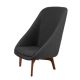 Amit  Style Fabric  Lounge Chair 