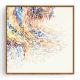 Stockroom Artworks - Square Canvas Wall Art - Rainbow Flow - More Sizes