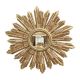 Brosse Starburst Accent Mirror - Antique Gold