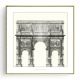 Stockroom Artworks - Square Canvas Wall Art - Arco di Costantino - More Sizes