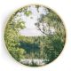 Stockroom Artworks - Circle Canvas Wall Art - Lake - More Sizes