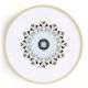 Stockroom Artworks - Circle Canvas Wall Art - Kaleidoscope Flower - More Sizes