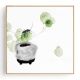 Stockroom Artworks - Square Canvas Wall Art - Watercolor Insect - More Sizes