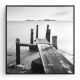 Stockroom Artworks - Square Canvas Wall Art - Dock - More Sizes