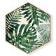 Stockroom  Artworks - Hexagon Canvas Wall Art - Greenery Print - More Sizes