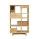 Dennis Solid Oak Wood Sided Shelf - many colors