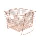 Dijon Copper Plated Stackable Pantry Storage Basket