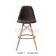 Eames DSW Style Bar Stool - Upholstered - Full Fabric