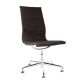Eames Style Fabric Highback Fixed Office Chair (Without Armrest)